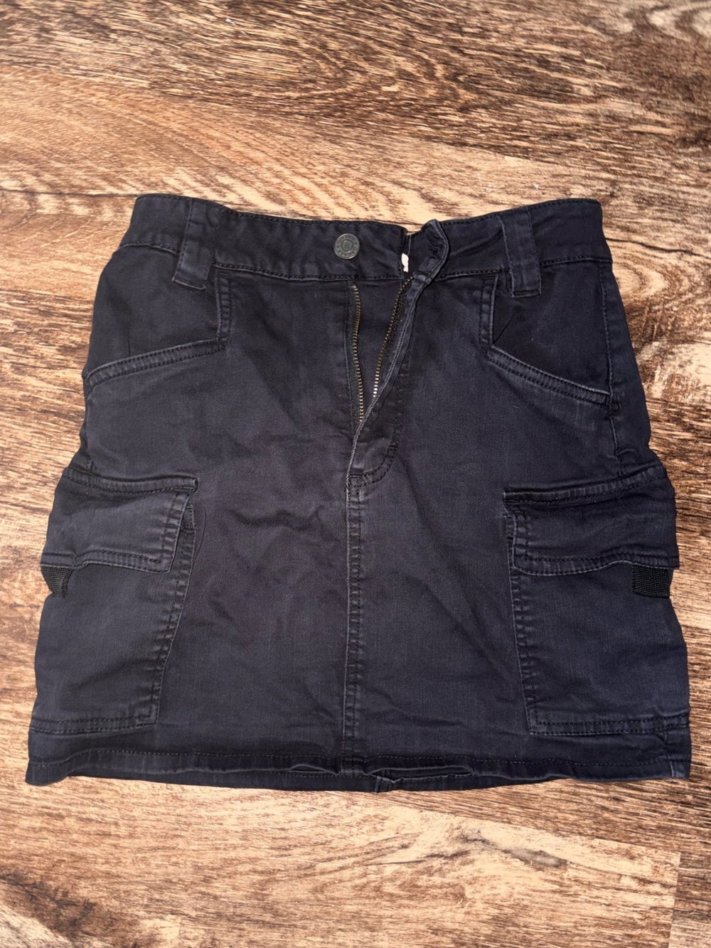 Garage Black Mini cargo Skirt